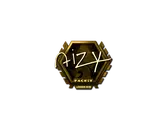 Sticker | aizy (Gold) | London 2018 image