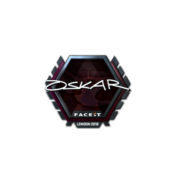 Sticker | oskar (Foil) | London 2018