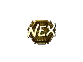 Sticker | nex (Gold) | London 2018 image