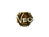 Sticker | NEO (Gold) | London 2018 image
