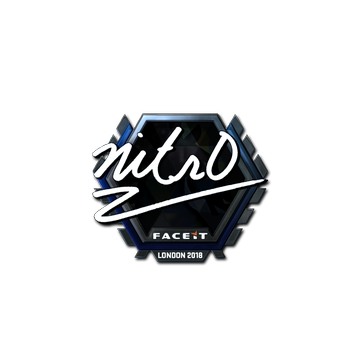 Sticker | nitr0 (Foil) | London 2018