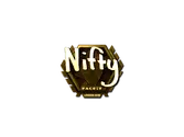 Sticker | Nifty (Gold) | London 2018 image