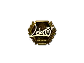 Sticker | Lekr0 (Gold) | London 2018 image