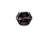 Sticker | KRIMZ (Foil) | London 2018 image