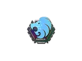 Sticker | North (Holo) | London 2018 image