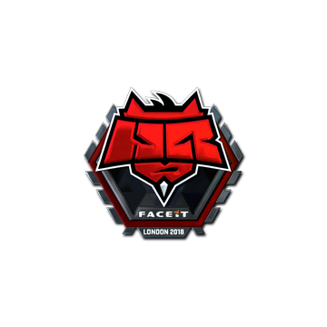 Sticker | HellRaisers (Foil) | London 2018