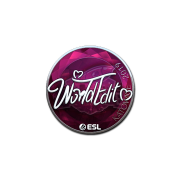 Sticker | WorldEdit (Foil) | Katowice 2019