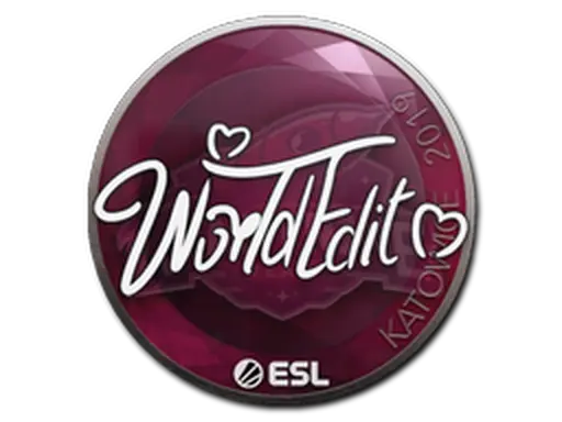 Sticker | WorldEdit | Katowice 2019