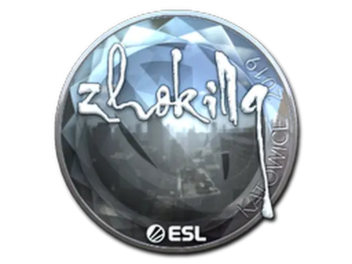 Sticker | zhokiNg (Foil) | Katowice 2019