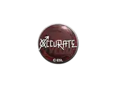 Sticker | xccurate | Katowice 2019 image