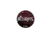 Sticker | xccurate (Foil) | Katowice 2019 image
