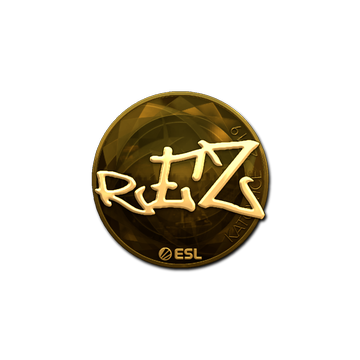 Sticker | REZ (Gold) | Katowice 2019