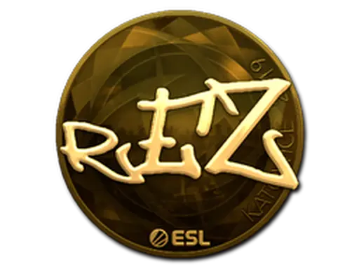 Sticker | REZ (Gold) | Katowice 2019