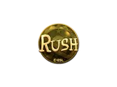 Sticker | RUSH (Gold) | Katowice 2019 image