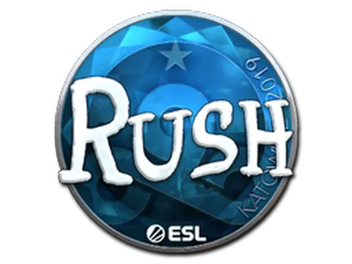 Sticker | RUSH (Foil) | Katowice 2019