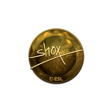 Sticker | shox (Gold) | Katowice 2019