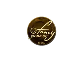 Sticker | Summer (Gold) | Katowice 2019 image