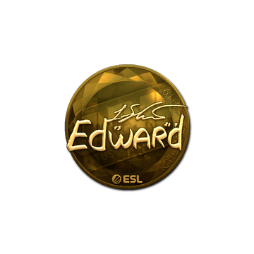 Sticker | Edward (Gold) | Katowice 2019