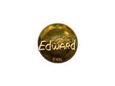Sticker | Edward (Gold) | Katowice 2019 image