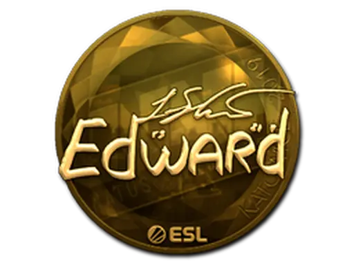 Sticker | Edward (Gold) | Katowice 2019