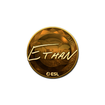Sticker | Ethan (Gold) | Katowice 2019