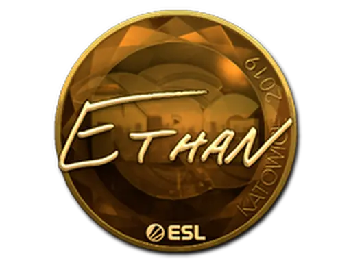 Sticker | Ethan (Gold) | Katowice 2019