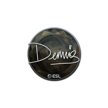 Sticker | dennis (Foil) | Katowice 2019