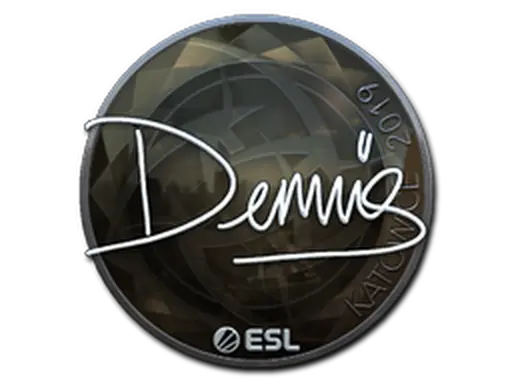Sticker | dennis (Foil) | Katowice 2019
