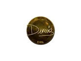 Sticker | dennis (Gold) | Katowice 2019 image