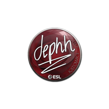 Sticker | dephh | Katowice 2019