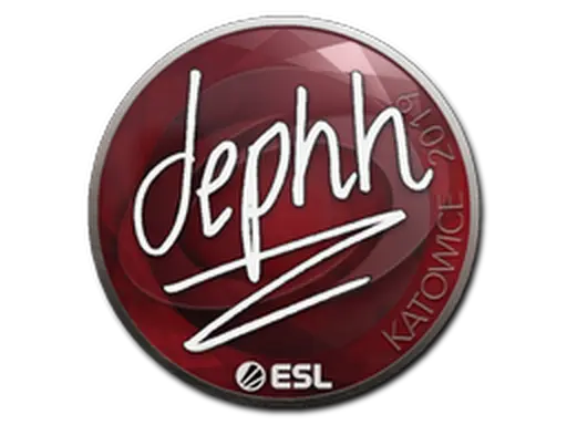 Sticker | dephh | Katowice 2019