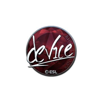 Sticker | device (Foil) | Katowice 2019