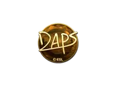 Sticker | daps (Gold) | Katowice 2019 image