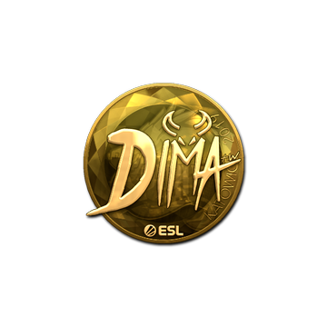 Sticker | Dima (Gold) | Katowice 2019