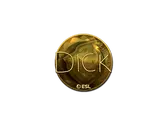 Sticker | DickStacy (Gold) | Katowice 2019 image