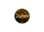 Sticker | dupreeh (Gold) | Katowice 2019 image