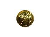 Sticker | kioShiMa (Gold) | Katowice 2019 image