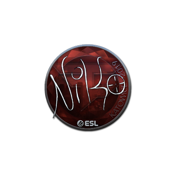 Sticker | NiKo (Foil) | Katowice 2019