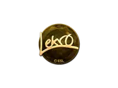Sticker | Lekr0 (Gold) | Katowice 2019 image