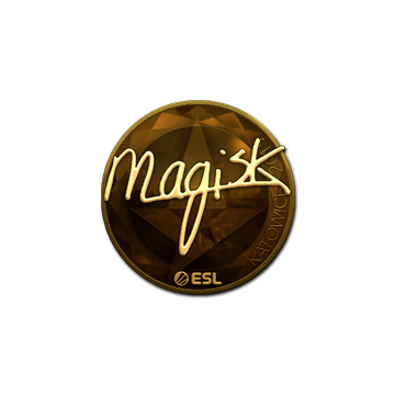 Sticker | Magisk (Gold) | Katowice 2019