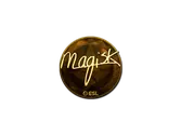 Sticker | Magisk (Gold) | Katowice 2019 image