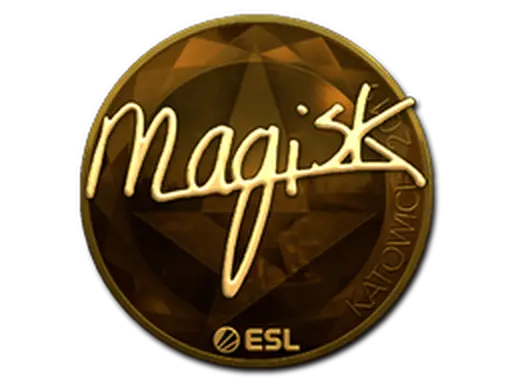 Sticker | Magisk (Gold) | Katowice 2019