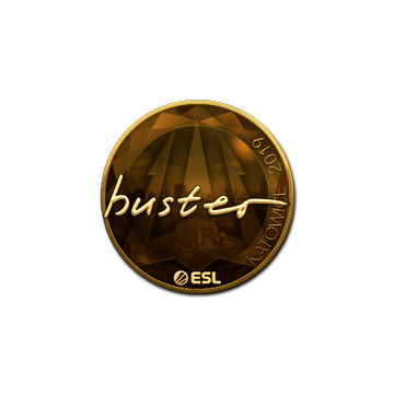 Sticker | buster (Gold) | Katowice 2019
