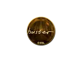 Sticker | buster (Gold) | Katowice 2019 image