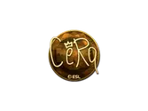 Sticker | CeRq (Gold) | Katowice 2019 image