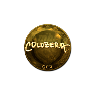 Sticker | coldzera (Gold) | Katowice 2019