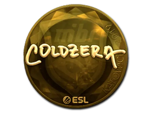 Sticker | coldzera (Gold) | Katowice 2019