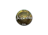Sticker | Aleksib (Foil) | Katowice 2019 image