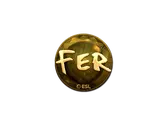 Sticker | fer (Gold) | Katowice 2019 image