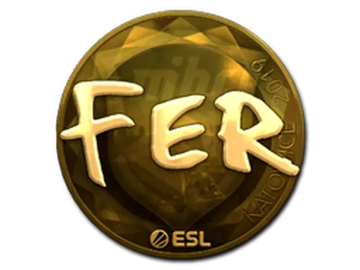Sticker | fer (Gold) | Katowice 2019